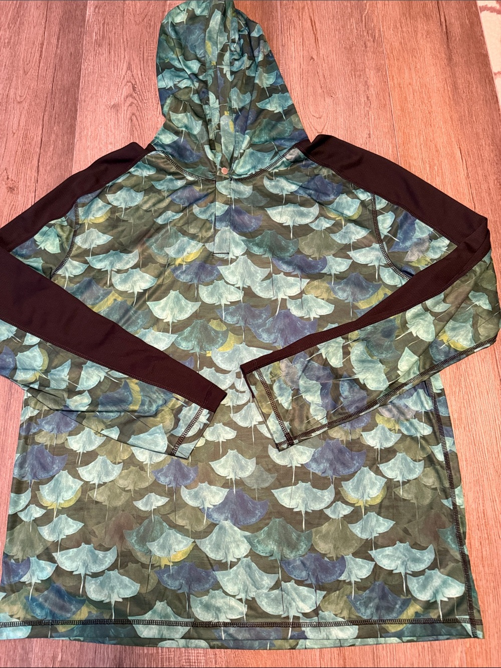 Reel Legends Freeline Stingray Print Men's Hoodie